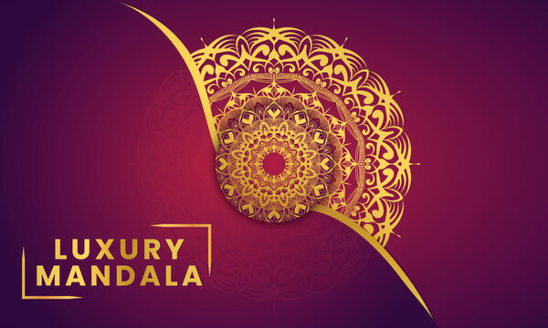 Luxury mandala background with golden arabesque pattern Arabic Islamic east style. Ramadan Style Decorative mandala.