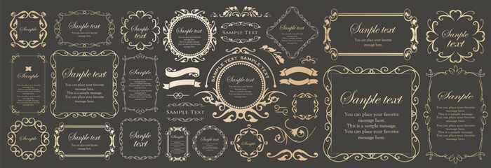 アンティークフレーム