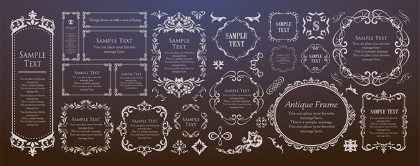 アンティークフレーム