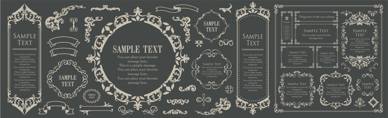 アンティークフレーム