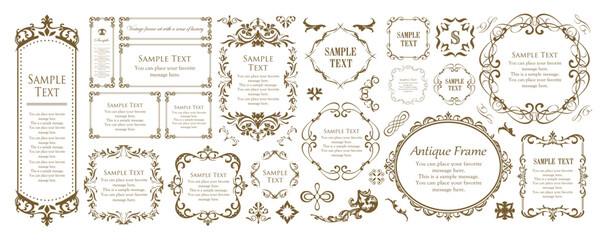 アンティークフレーム