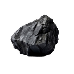 Coal isolated on transparent background