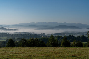 Bieszczady, Polska, Ukraina, Słowacja