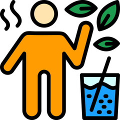 Hydrating Beverages Icon