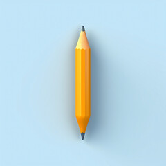 Cartoon style pencil icon