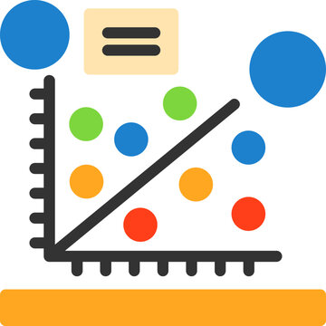 Scatter plot Icon