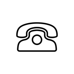 black phone and contacts icon