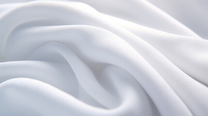 Obraz premium 真っ白なタオルの背景「AI生成画像」