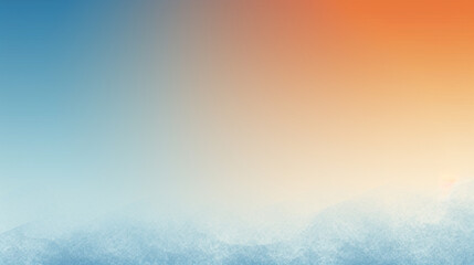 Blue and orange gradient abstract background. PowerPoint and webpage landing page background. - obrazy, fototapety, plakaty