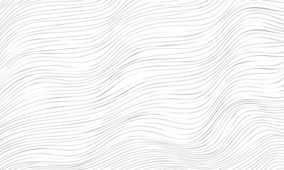 Rough hand drawn waves pattern diagonal background, vector wallpaper