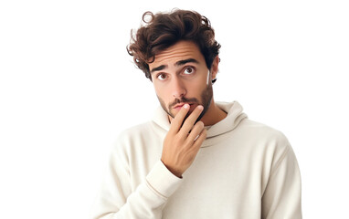 Casual Comfort Young Mans Style Isolated on a Transparent Background PNG.