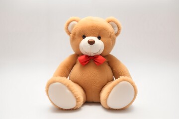 Teddy bear. A cute stuffed toy . Gift for Valentine's Day