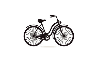 Classic Cycling logo isolated on a transparent background.