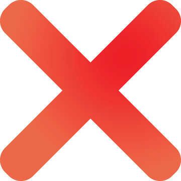 cancel, close, delete, not, not allowed, not permitted, stop, Icon, vector, flat, gradient, color, illustration, art for design, ui, web, interface