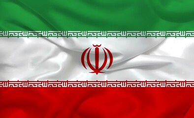 Iran 3d background flag