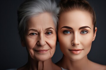 Rejuvenating Procedures For Eye Wrinkles, Skin Rejuvenation, And Spot Removal - obrazy, fototapety, plakaty