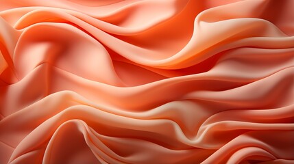 Obraz premium A delicate peach fabric exudes elegance and evokes thoughts of soft clothing, adding a touch of femininity to any outfit