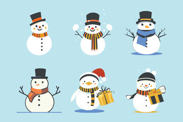 snowman and christmas