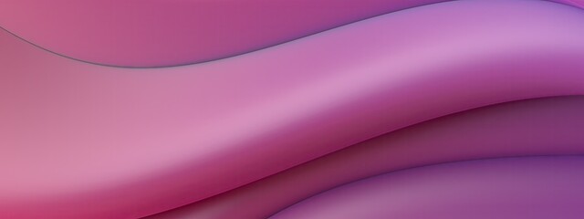 Fototapeta premium Psychedelic Passionate Bezier Curve Elegant Modern 3D Rendering Abstract Background with Pink and Purple Pops