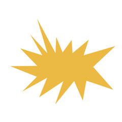 Comic Explosion Shape