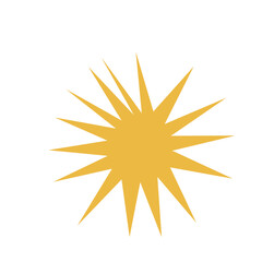 Comic Explosion Shape