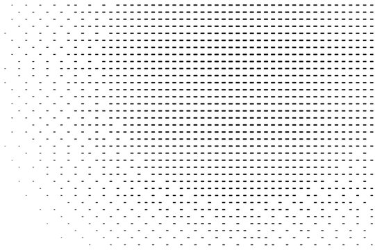 Circle dots with halftone pattern. Round black and white  background