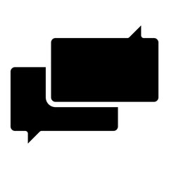 Fototapeta premium chat, speech bubble