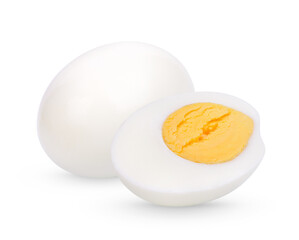 Chicken Egg ,boiled egg isolated on transparent background (.PNG)