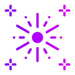 firework gradient icon