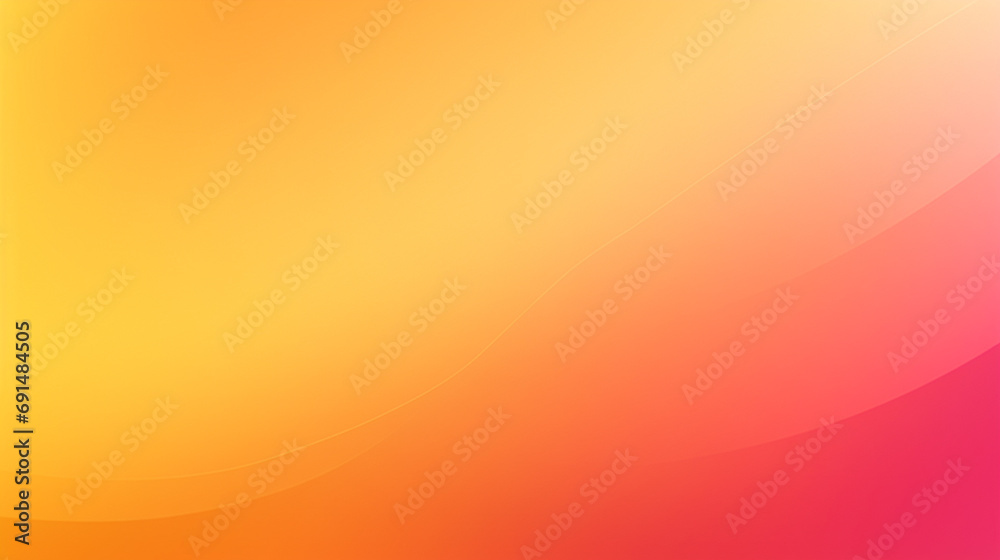 Canvas Prints pink, orange and yellow gradient background. powerpoint and webpage landing background.