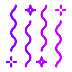 confetti gradient icon