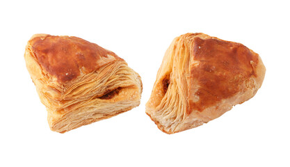 Tasty delicious chicken Patties isolated on transparent background