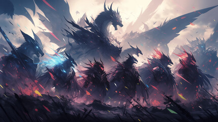 Colossal Clash: Epic Anime Monster Showdown