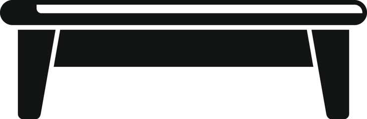 Bench space project icon simple vector. Space patio. Garden patio furniture