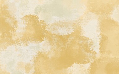 水彩で描いた金の背景