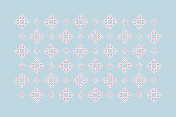 seamless pattern with hearts