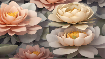 Water Lily Background