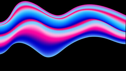 Colorful colourful vector elegant abstract background with waves. Dynamic colour gradation design for poster, banner, flyer, magazine, cover, brochure, festival