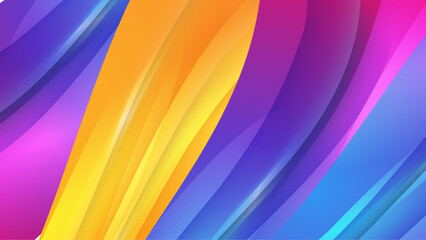 Colourful colourful vector abstract background with wave style. Dynamic colour gradation design for poster, banner, flyer, magazine, cover, brochure, festival