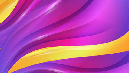 Colorful colourful vector dynamic abstract wave background. Dynamic colour gradation design for poster, banner, flyer, magazine, cover, brochure, festival