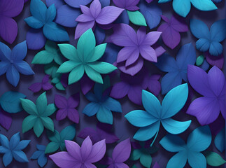 Colorful Flower Background 