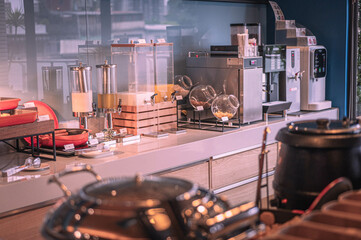 the breakfast buffet meaning