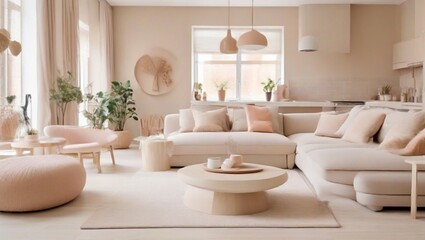 Fototapeta na wymiar modern living room interior