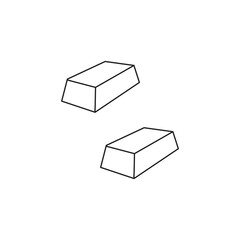 gold vector type icon