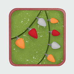 Christmas Decorated Cookies, Decorative lights