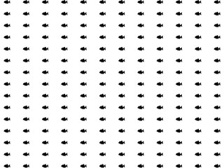 Fototapeta na wymiar Piranha Fish Motif Pattern, for Decoration, Fashion, Interior, Exterior, Carpet Pattern, Textile, Garment, Fabric, Tile, Plastic, Paper, Wrapping, Wallpaper, Background or Graphic Design Element