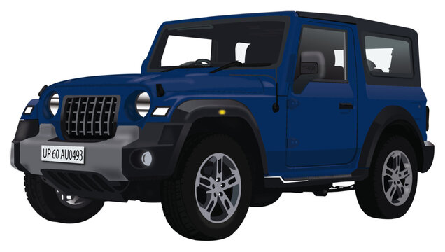 Blue thar vector