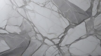 Marble background.White stone texture with gray shadow.Panoramic format. generative AI.






