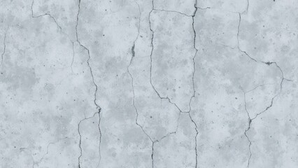 Old painted concrete wall surface. Close-up. Gray pale dysty blue color. Rough dark grunge background for design. Distressed, broken, cracked, crumbled. generative AI.






