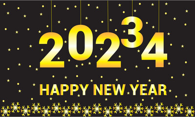 2023 Happy New Year Background for your Seasonal star background